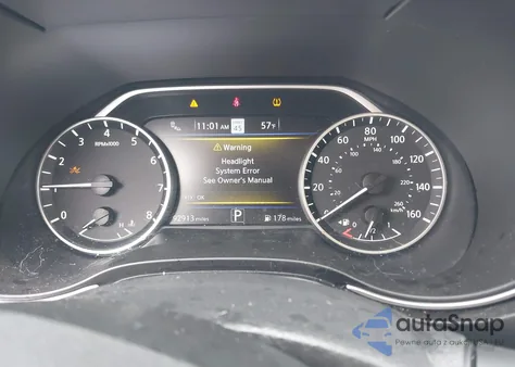 2022 Nissan Maxima Sv Xtronic Cvt z USA, uszkodzony, nr VIN 1N4AA6CV4NC508317